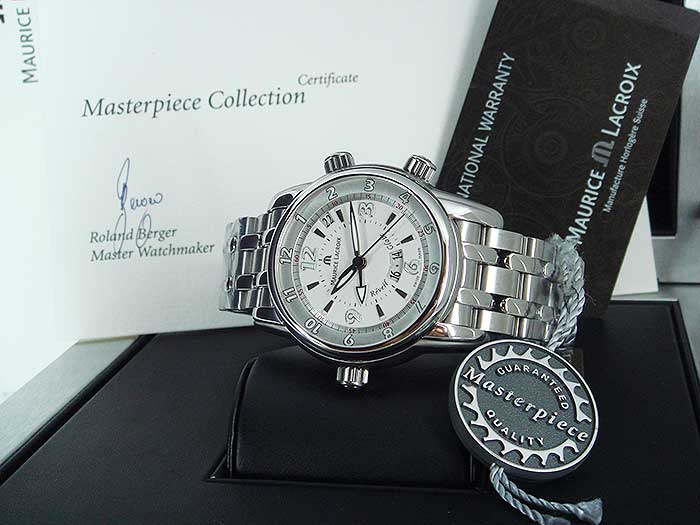 Maurice lacroix hot sale masterpiece gmt