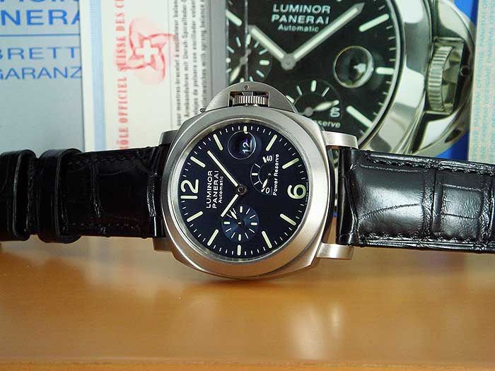 JW Horological Gallery Panerai Luminor 44mm Power Reserve Titanium